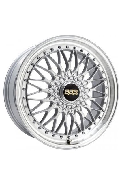 Disk BBS Super RS 8.5x19 ET48 5x112 brillantsilber/Felge diagedr.