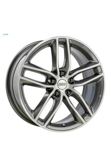 Disk BBS SX 8x18 ET45 5x120 platinum silber diagedreht