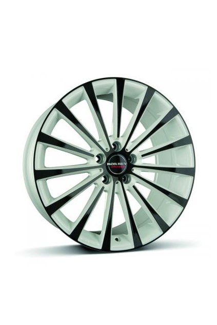 Disk Borbet BLX 8.5x19 ET45 5x112 white black leskly