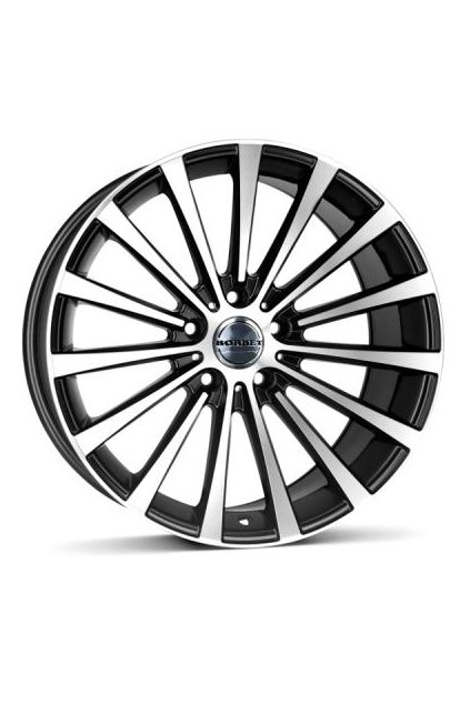 Disk Borbet BLX 9.5x19 ET40 5x114.3 cierno lesteny matny