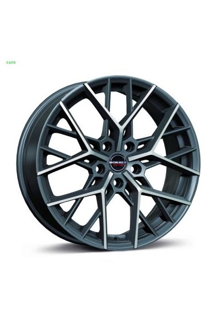 Disk Borbet BY 9x20 ET30 5x120 titan lesteny matt