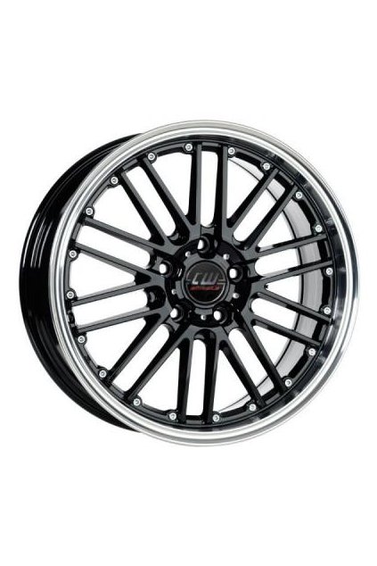 Disk Borbet CW2 7x17 ET20 4x108 cierno-limec lesteny