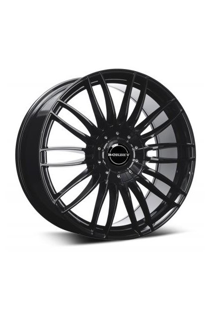 Disk Borbet CW3 7.5x18 ET45 5x127 cierny leskly