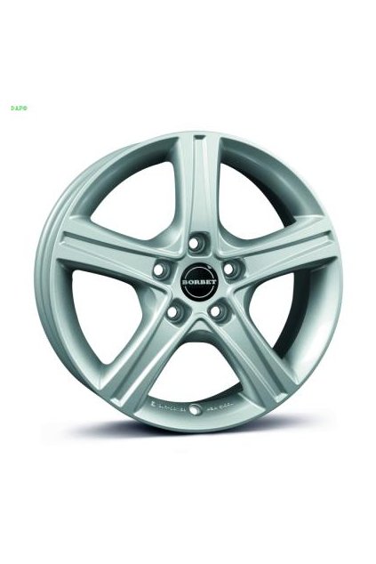 Disk Borbet CWD 6x16 ET68 5x130 kristalovo strieborny