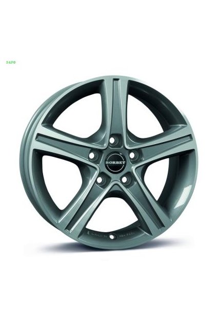 Disk Borbet CWD 6.5x16 ET65 5x118 mistral antrazit lesteny leskl