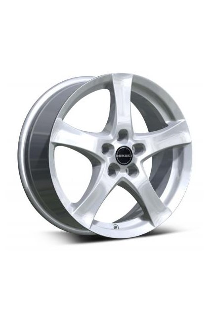Disk Borbet F 6x15 ET35 4x100 briliantovo strieborny