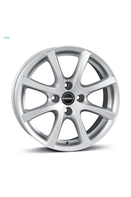 Disk Borbet LV4 5.5x14 ET43 4x100 kristalovo strieborny