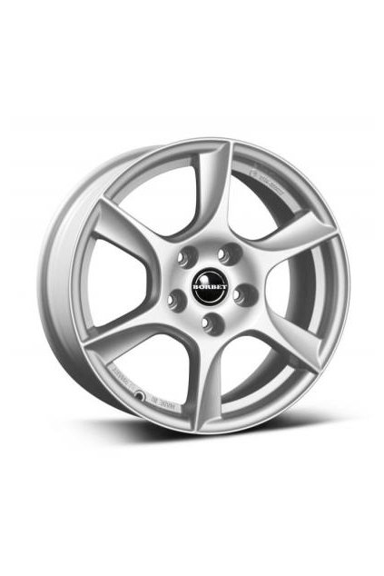 Disk Borbet TL 6x15 ET38 5x100 briliantovo strieborny