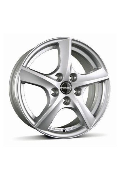 Disk Borbet TL 7x17 ET44 5x115 briliantovo strieborny
