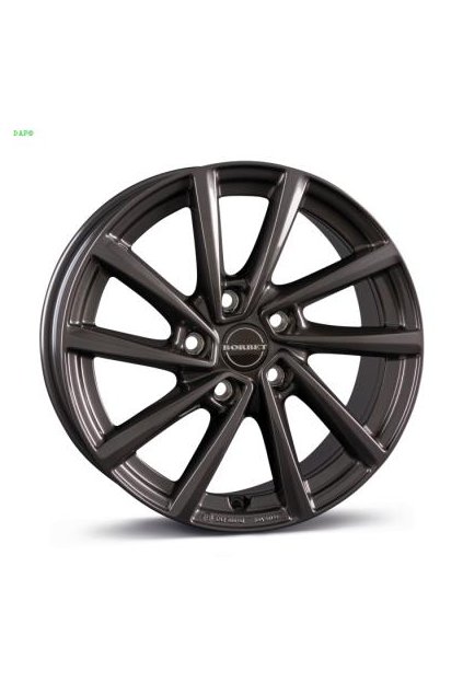Disk Borbet V 7x18 ET38 5x114.3 mistral anthrazit leskly