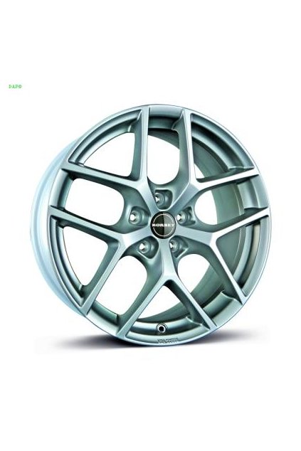 Disk Borbet Y 7x16 ET45 5x108 kristalovo strieborny