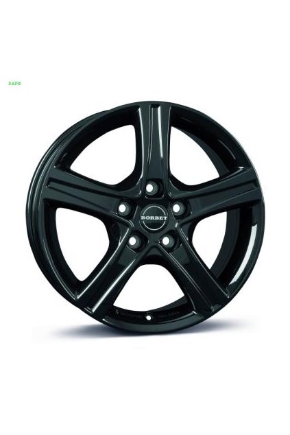 Disk Borbet CWD 6x16 ET68 5x130 cierny leskly