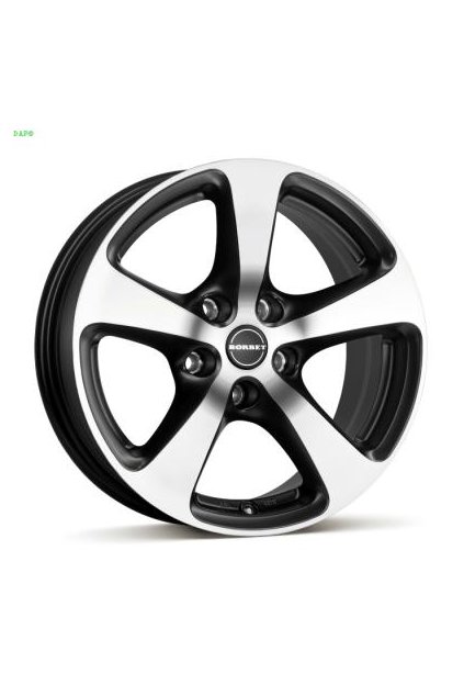 Disk Borbet CC 8x17 ET34 5x120 black lesteny matt