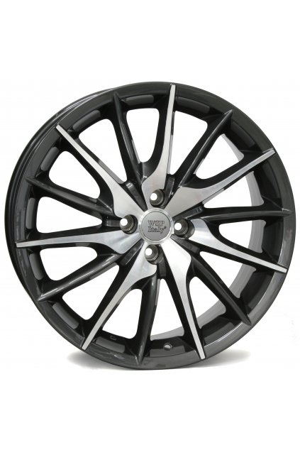 WSP ALFA LUCCA 7.0x17.0 ET39 4x98 ANTHRACITE POLISHED