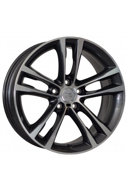 WSP BMW ACHILLE 8.0x19.0 ET30 5x120 ANTHRACITE POLISHED