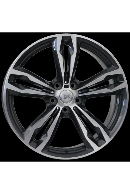 WSP BMW ORIONE 8.0x19.0 ET47 5x112 ANTHRACITE POLISHED