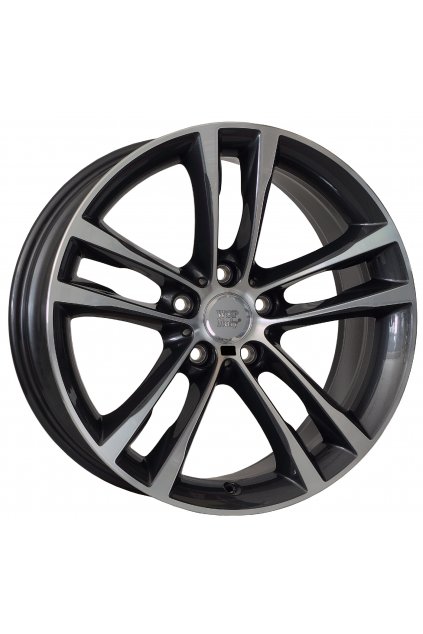 WSP BMW ACHILLE 9.0x19.0 ET42 5x120 ANTHRACITE POLISHED