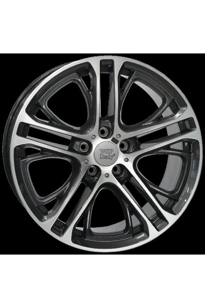 WSP BMW X3 XENIA 10.0x20.0 ET51 5x120 DIAMOND BLACK POLISHED