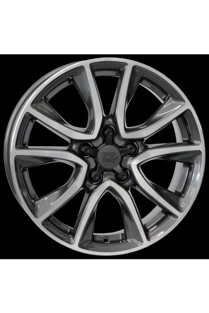 WSP HONDA GERDA CR-Z 6.5x17.0 ET45 5x114.3                        ANTHRACITE POLISHED
