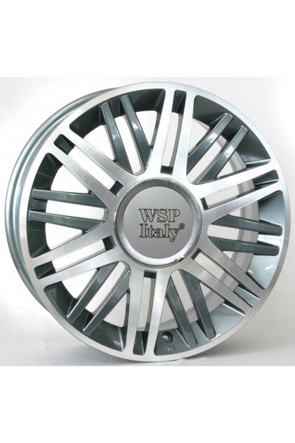 WSP LANCIA CILENTO 6.5x16.0 ET40 4x98 ANTHRACITE POLISHED