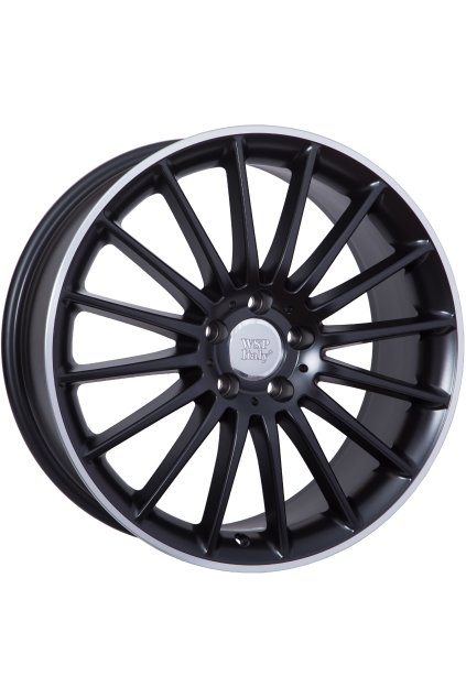 WSP MERCEDES SHANGHAI 8.0x19.0 ET45 5x112 DULL BLACK R POLISHED