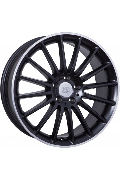 WSP MERCEDES SHANGHAI 8.0x19.0 ET45 5x112 DULL BLACK R POLISHED