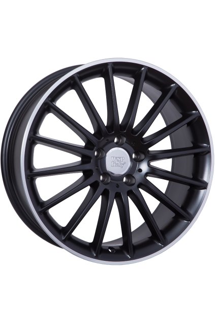 WSP MERCEDES SHANGHAI 9.0x19.0 ET54 5x112 DULL BLACK R POLISHED
