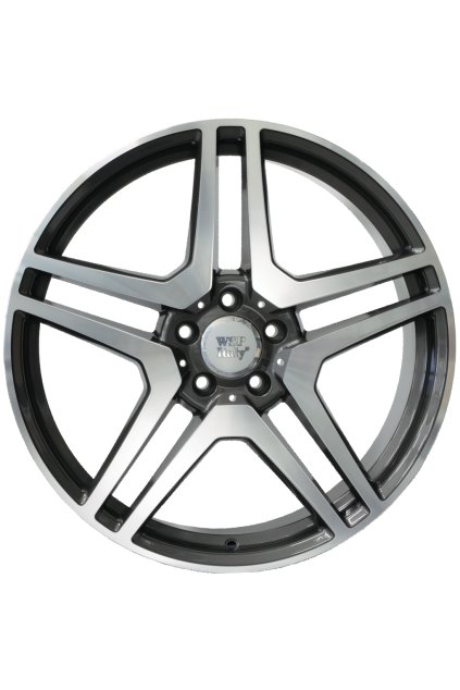 WSP MERCEDES AMG Vesuvio 9.5x20.0 ET43 5x112 ANTHRACITE POLISHED