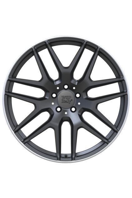 WSP MERCEDES ERIS 9.5x21.0 ET30 5x112 DULL BLACK R POLISHED
