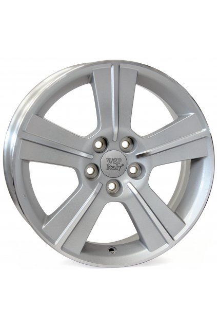 WSP SUBARU ORION 6.5x16.0 ET48 5x100 SILVER POLISHED