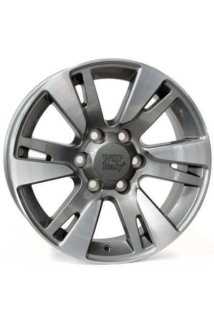 WSP TOYOTA VENERE 7.5x18.0 ET25 6x139.7                        ANTHRACITE POLISHED