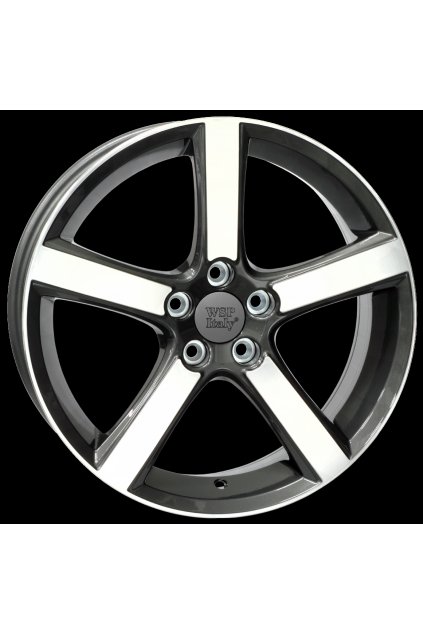 WSP VOLVO NORD 7.5x18.0 ET52 5x108 ANTHRACITE POLISHED