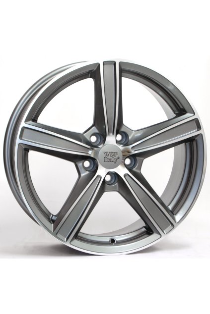 WSP VOLVO LIMA 8.0x19.0 ET49 5x108 ANTHRACITE POLISHED