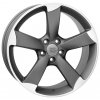 WSP AUDI GIASONE 9.0x20.0 ET26 5x112 MATT GM POLISHED