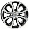 WSP CITROEN METZ 6.0x16.0 ET23 4x108 GLOSSY BLACK POLISHED