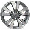WSP HONDA BOLZANO 7.5x17.0 ET55 5x114.3                        ANTHRACITE POLISHED