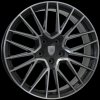 WSP PORSCHE OKINAWA 11.0x21.0 ET58 5x130 ANTHRACITE POLISHED