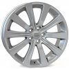 WSP SUBARU DORA 7.0x17.0 ET55 5x100 SILVER