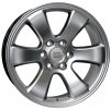 WSP TOYOTA YOKOHAMA PRADO 7.5x17.0 ET30 6x139.7                        HYPER SILVER