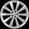 WSP TESLA A. VOLTA 9.0x22.0 ET35 5x120 SILVER