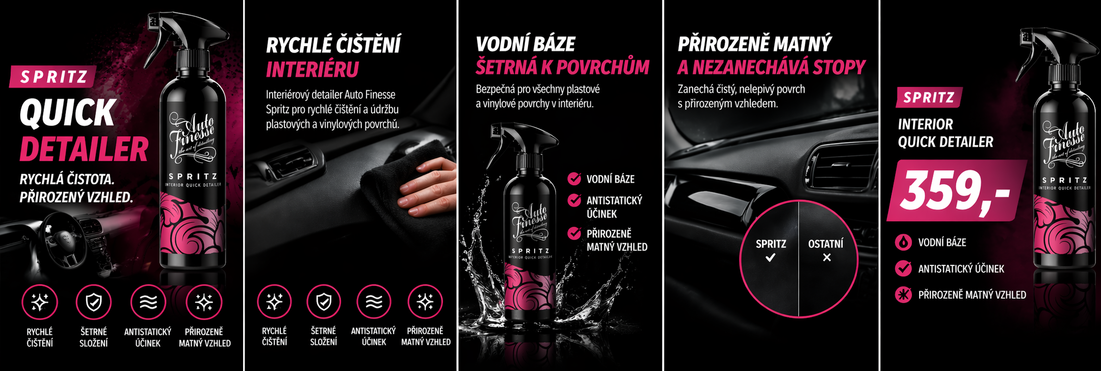 AutoFinesse Spritz Interior Detailer