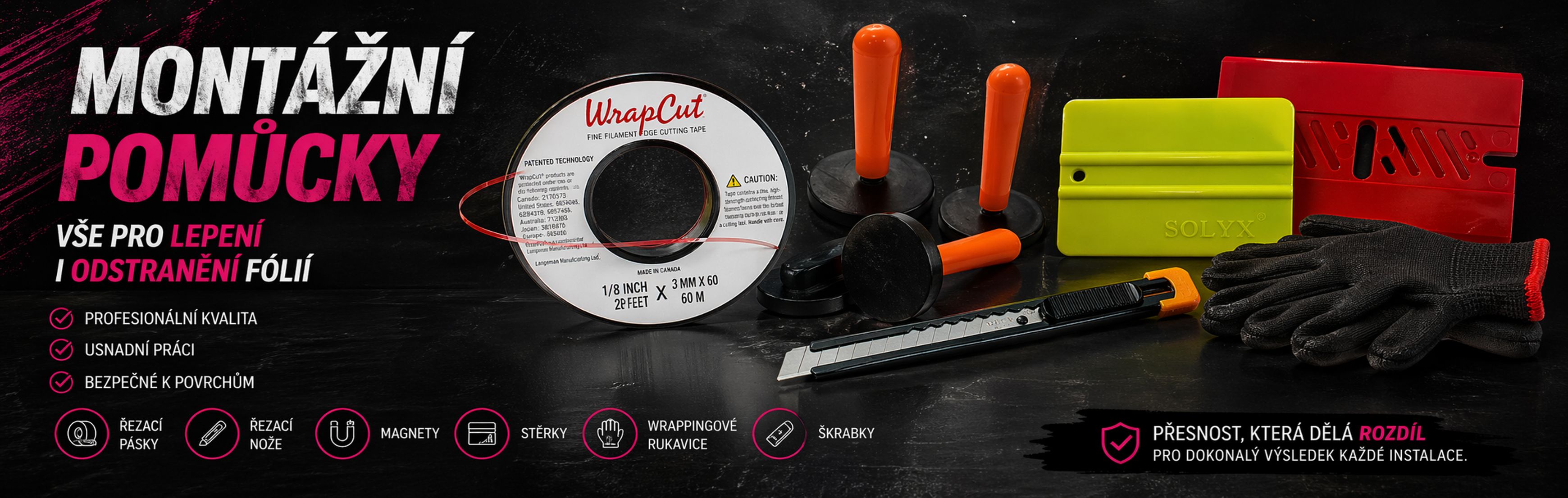 Montážní pomůcky