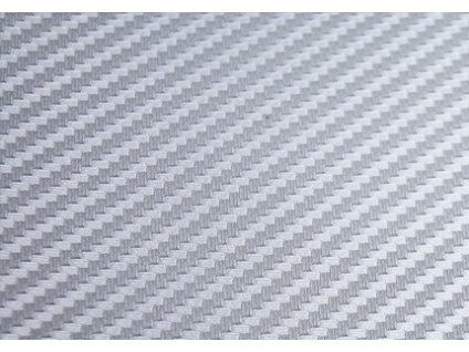 GrafiWrap – stříbrná 3D karbonová fólie bez kanálků  3D karbonová autofólie – stříbrná