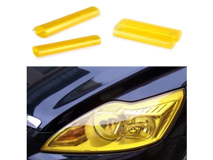 žlutá na světla