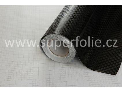 Superfolie Badge texture černý, kanálky