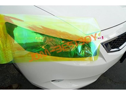 cham neon yellow na světla