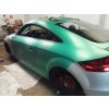 Grafiwrap autofólie světle zelený broušený hliník s kanálky