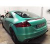 Grafiwrap autofólie světle zelený broušený hliník s kanálky