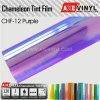 CHF 12 Purple AXEVINYL Transparent Chameleon Headlight Tint Film