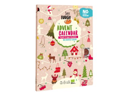 superfudgio kalendarz awdentowy bez dodatku cukru 100g front
